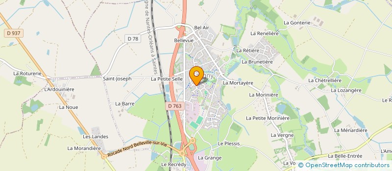 localisation de l'entreprise MONSIEUR STEPHANE RONDEAU à BELLEVIGNY