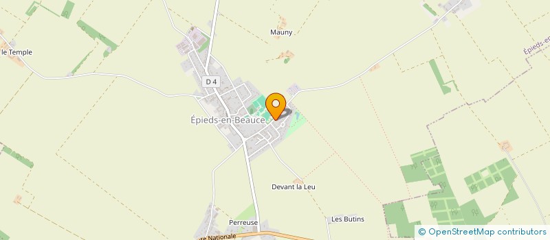 localisation de l'entreprise MONSIEUR STEPHANE RONNAY à EPIEDS-EN-BEAUCE