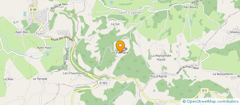 localisation de l'entreprise MONSIEUR STEPHANE ROQUE  SAINT-CYPRIEN