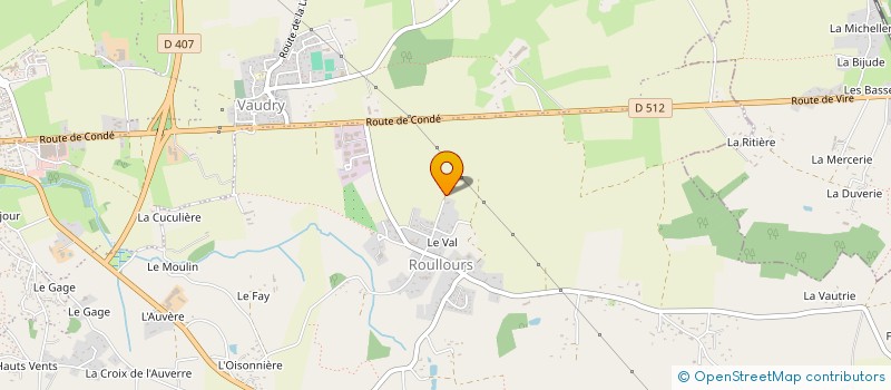 localisation de l'entreprise MONSIEUR STEPHANE ROS  VIRE-NORMANDIE