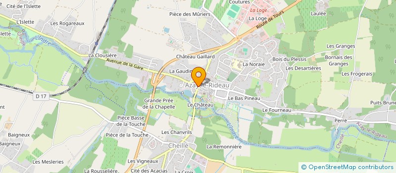 localisation de l'entreprise MONSIEUR STEPHANE ROSSOLIN  AZAY-LE-RIDEAU