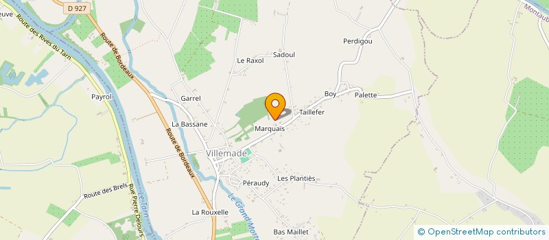 localisation de l'entreprise MONSIEUR STEPHANE ROUELLE à VILLEMADE