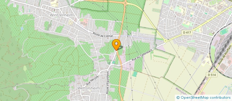 localisation de l'entreprise MONSIEUR STEPHANE ROUET  WINTZENHEIM