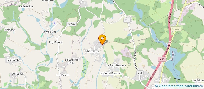 localisation de l'entreprise MONSIEUR STEPHANE ROUGIER à LIMOGES