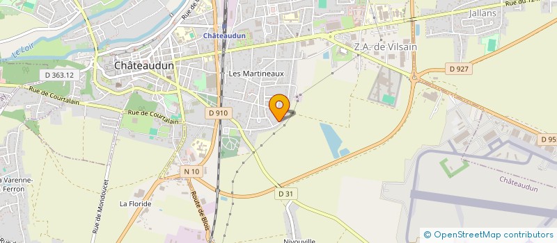 localisation de l'entreprise MONSIEUR STEPHANE ROULEAU à CHATEAUDUN
