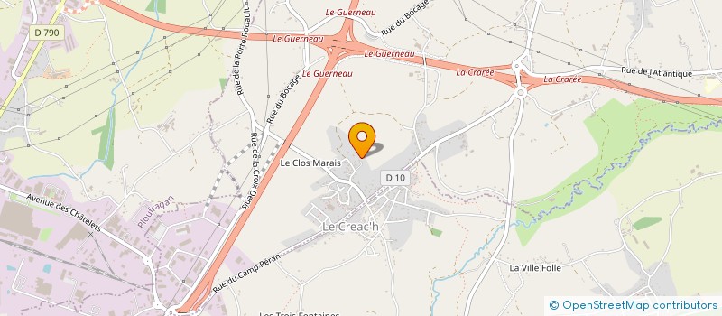 localisation de l'entreprise MONSIEUR STEPHANE ROULET à DOMLOUP