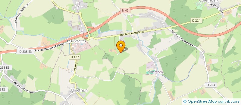 localisation de l'entreprise MONSIEUR STEPHANE ROUSSEL  COLEMBERT