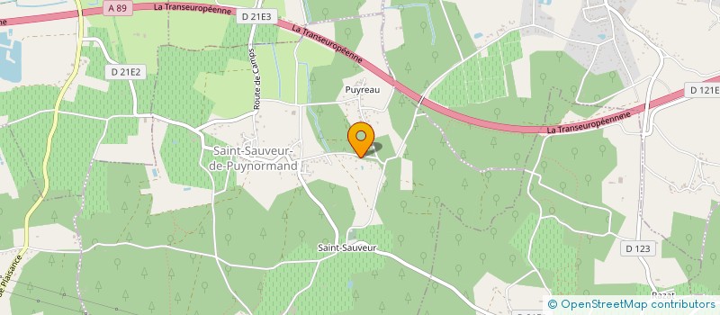 localisation de l'entreprise MONSIEUR STEPHANE ROUSSELLE  SAINT-SAUVEUR-DE-PUYNORMAND