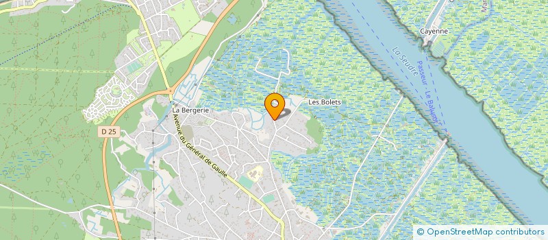 localisation de l'entreprise MONSIEUR STEPHANE ROUSSELOT  LA TREMBLADE