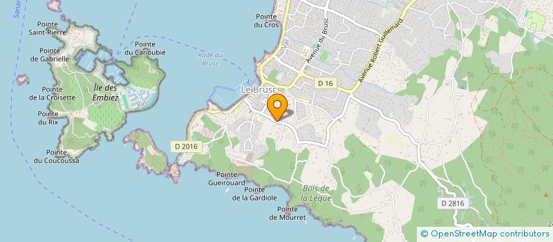 localisation de l'entreprise MONSIEUR STEPHANE ROUVELET à SIX-FOURS-LES-PLAGES