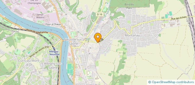 localisation de l'entreprise MONSIEUR STEPHANE ROUX  NEUVILLE-SUR-SAONE