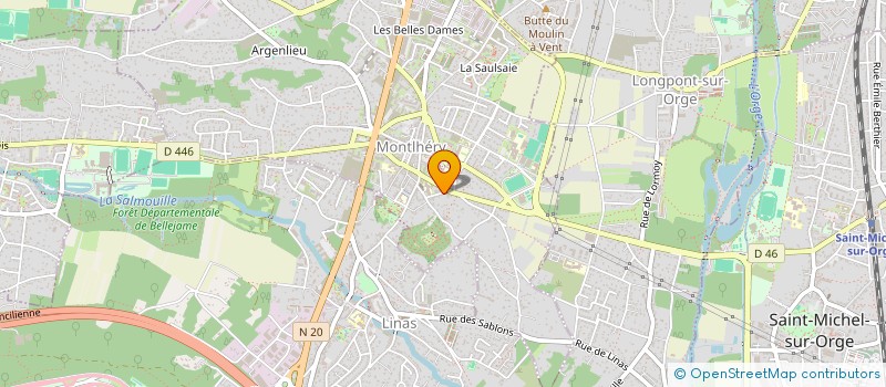 localisation de l'entreprise MONSIEUR STEPHANE ROUXEL  MONTLHERY