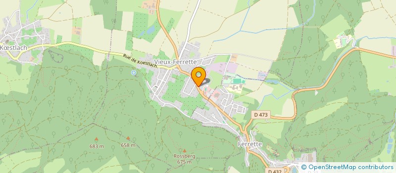 localisation de l'entreprise MONSIEUR STEPHANE ROVELLI  VIEUX-FERRETTE