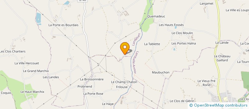 localisation de l'entreprise MONSIEUR STEPHANE ROY  LANDEHEN