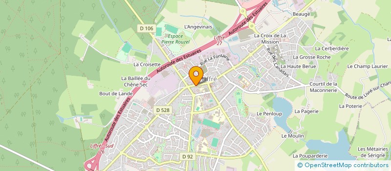 localisation de l'entreprise MONSIEUR STEPHANE ROYER  LIFFRE