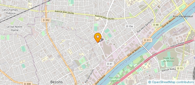 localisation de l'entreprise MONSIEUR STEPHANE ROZAND  ARGENTEUIL