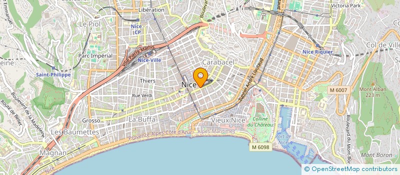 localisation de l'entreprise MONSIEUR STEPHANE ROZEC  NICE