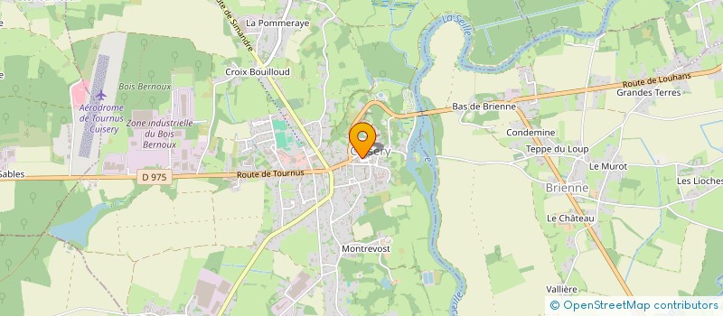 localisation de l'entreprise MONSIEUR STEPHANE ROZERAT  CUISERY