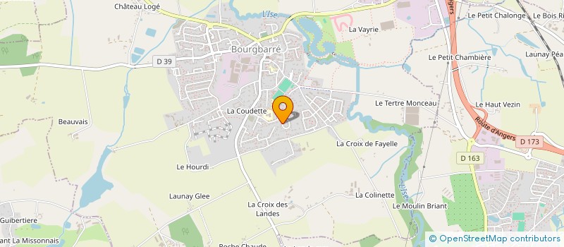 localisation de l'entreprise MONSIEUR STEPHANE RUAULT  BOURGBARRE