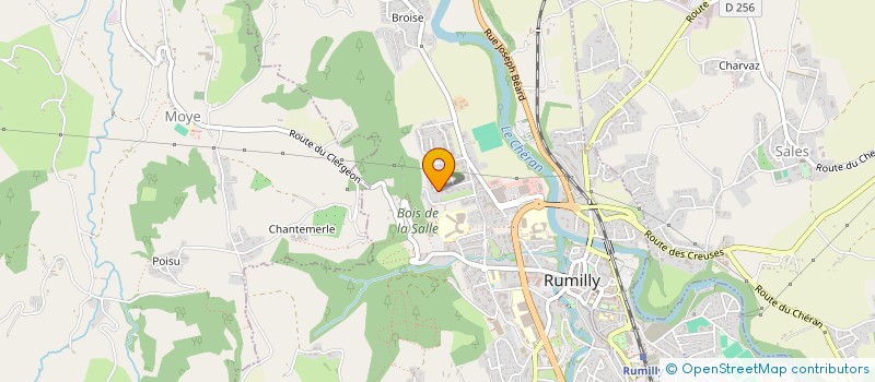 localisation de l'entreprise MONSIEUR STEPHANE RUAULT  RUMILLY