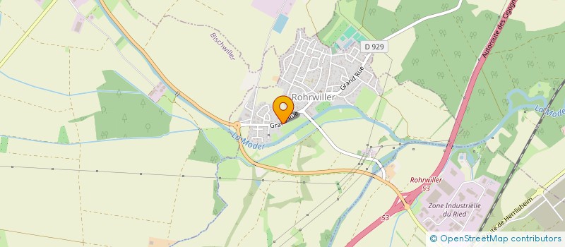 localisation de l'entreprise MONSIEUR STEPHANE RUCH  ROHRWILLER