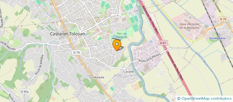 localisation de l'entreprise MONSIEUR STEPHANE RUDEWICZ à CASTANET-TOLOSAN