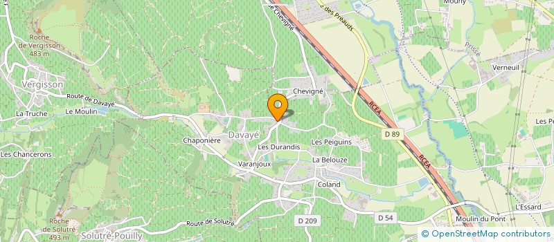 localisation de l'entreprise MONSIEUR STEPHANE RUIZ à DAVAYE