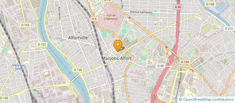 localisation de l'entreprise MONSIEUR STEPHANE RULLAC à MAISONS-ALFORT