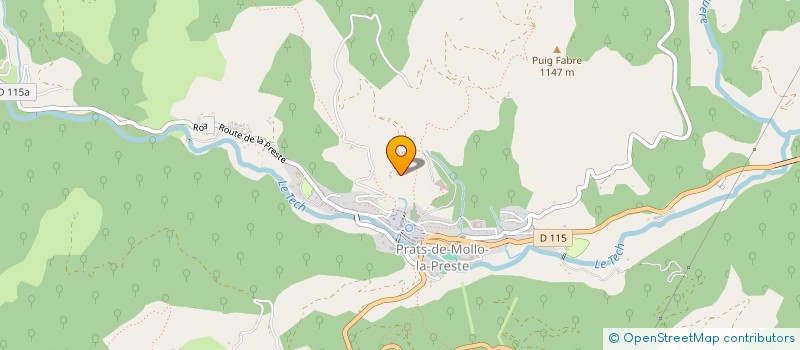 localisation de l'entreprise MONSIEUR STEPHANE RYCKBOSCH  PRATS-DE-MOLLO-LA-PRESTE