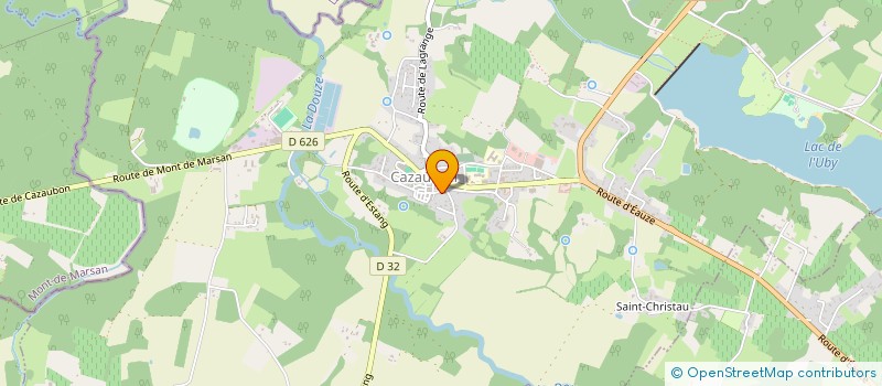 localisation de l'entreprise MONSIEUR STEPHANE SACRISTAN ALLENDE  EAUZE