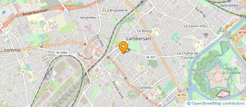 localisation de l'entreprise MONSIEUR STEPHANE SAILLY à LAMBERSART