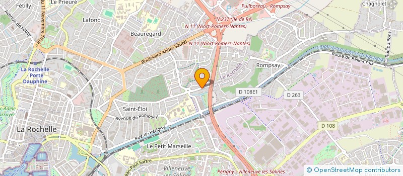 localisation de l'entreprise MONSIEUR STEPHANE SALACRUCH  LA ROCHELLE