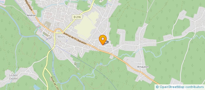 localisation de l'entreprise MONSIEUR STEPHANE SALHI  BIGANOS