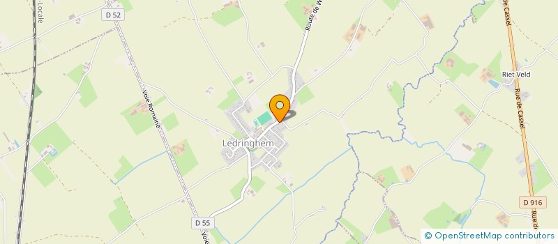 localisation de l'entreprise MONSIEUR STEPHANE SAMIEZ  LEDRINGHEM