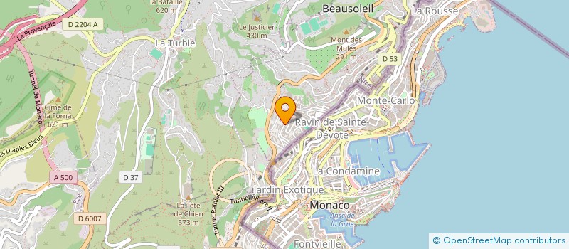 localisation de l'entreprise MONSIEUR STEPHANE SANCHEZ à BEAUSOLEIL