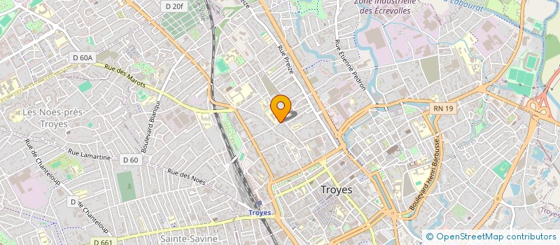 localisation de l'entreprise MONSIEUR STEPHANE SANCHEZ à TROYES
