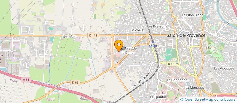 localisation de l'entreprise MONSIEUR STEPHANE SANCHEZ à SALON-DE-PROVENCE