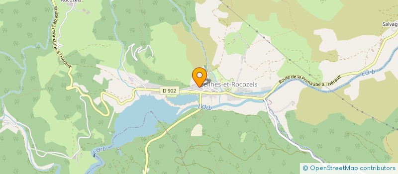 localisation de l'entreprise MONSIEUR STEPHANE SANS  AVENE