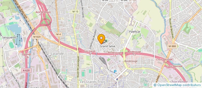 localisation de l'entreprise MONSIEUR STEPHANE SAPINART à TOULOUSE