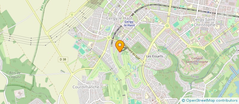 localisation de l'entreprise MONSIEUR STEPHANE SARDET  COURDIMANCHE