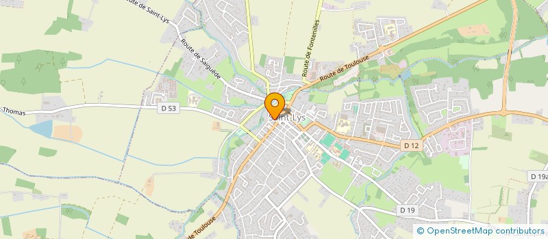 localisation de l'entreprise MONSIEUR STEPHANE SAULLE  FONTENILLES