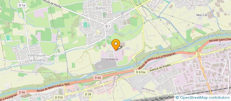 localisation de l'entreprise MONSIEUR STEPHANE SAUZEL  BAHO