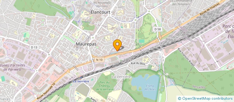 localisation de l'entreprise MONSIEUR STEPHANE SAVESTE  ELANCOURT