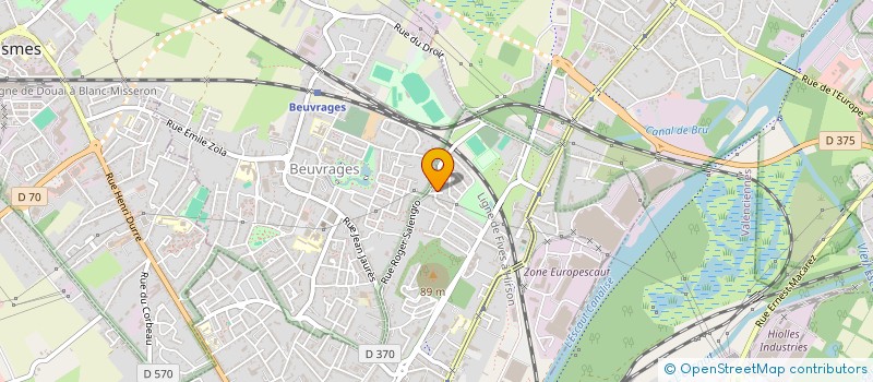 localisation de l'entreprise MONSIEUR STEPHANE SAVILLY  ANZIN