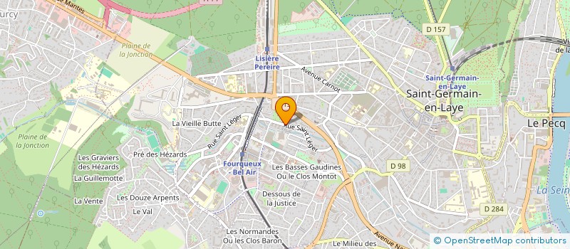 localisation de l'entreprise MONSIEUR STEPHANE SAWADOGO  SAINT-GERMAIN-EN-LAYE