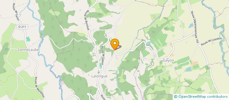 localisation de l'entreprise MONSIEUR STEPHANE SAYOUS  LALONGUE