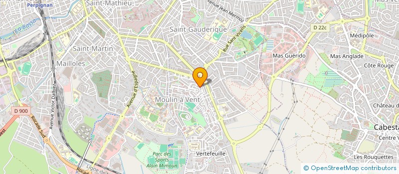 localisation de l'entreprise MONSIEUR STEPHANE SAZE  PERPIGNAN