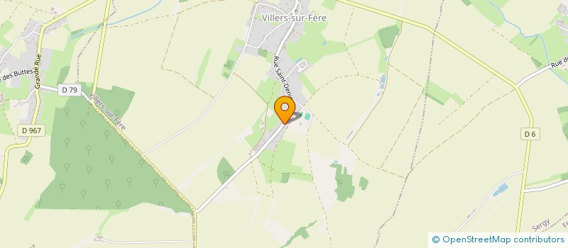 localisation de l'entreprise MONSIEUR STEPHANE SCHERRER  VILLERS-SUR-FERE