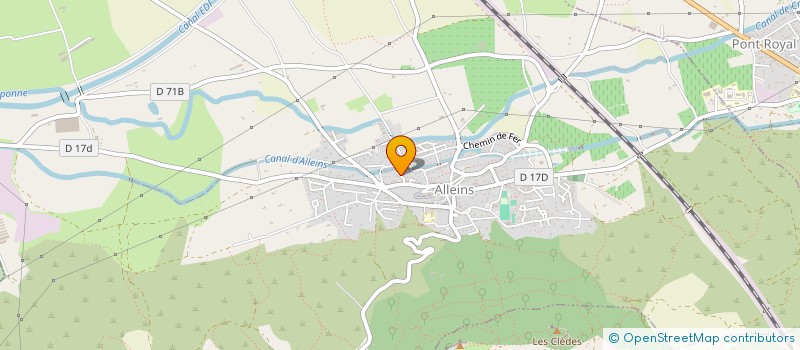 localisation de l'entreprise MONSIEUR STEPHANE SCHLUCK  ALLEINS