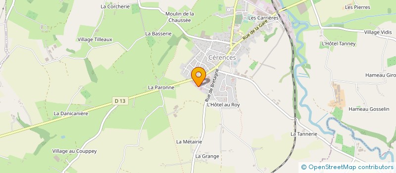 localisation de l'entreprise MONSIEUR STEPHANE SCHMITT  CERENCES